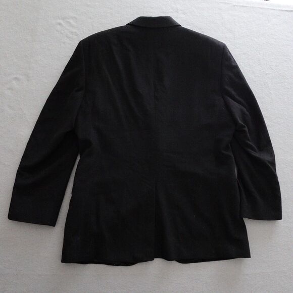 Jos A Bank Blazer Men's 100%‎ Cashmere 2-Button Black • 43R Soft Casual - Picture 12 of 12